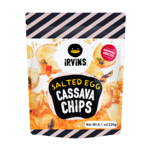 Salted Egg Cassava Chips